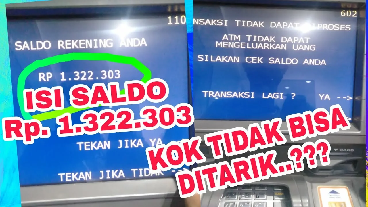 Kenapa ATM BCA Tidak Bisa Tarik Tunai