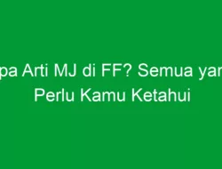 Apa Arti MJ di FF? Semua yang Perlu Kamu Ketahui