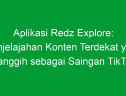 Aplikasi Redz Explore: Penjelajahan Konten Terdekat yang Canggih sebagai Saingan TikTok