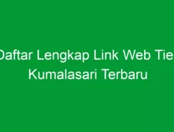 Daftar Lengkap Link Web Tien Kumalasari Terbaru