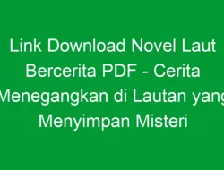 Link Download Novel Laut Bercerita PDF – Cerita Menegangkan di Lautan yang Menyimpan Misteri