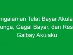 Pengalaman Telat Bayar Akulaku: Bunga, Gagal Bayar, dan Resiko Galbay Akulaku