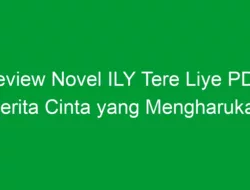 Review Novel ILY Tere Liye PDF: Cerita Cinta yang Mengharukan