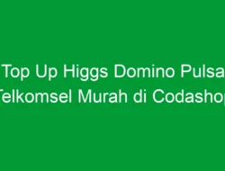 Top Up Higgs Domino Pulsa Telkomsel Murah di Codashop