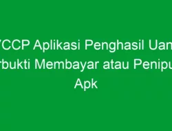 VCCP Aplikasi Penghasil Uang Terbukti Membayar atau Penipuan Apk