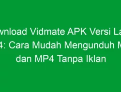 Download Vidmate APK Versi Lama 3.14: Cara Mudah Mengunduh MP3 dan MP4 Tanpa Iklan