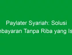 Paylater Syariah: Solusi Pembayaran Tanpa Riba yang Islami